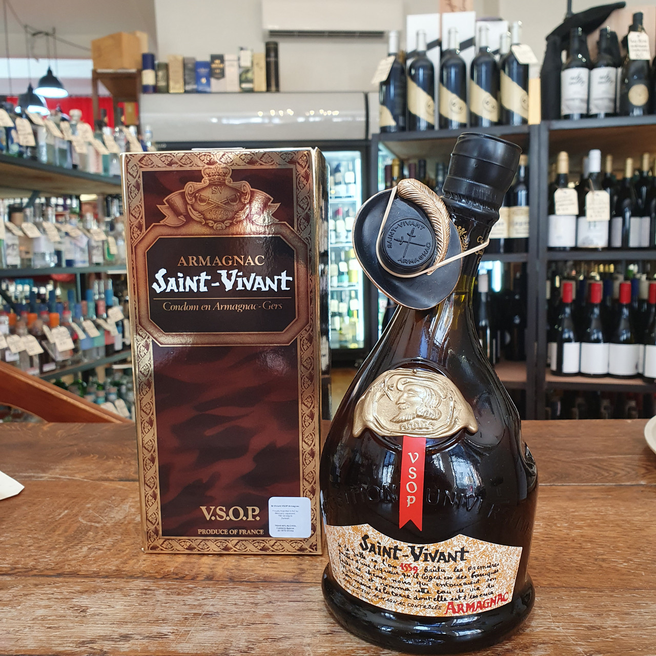 Saint-Vivant Armagnac VSOP 40% - 700mls - Cahns Wines & Spirits