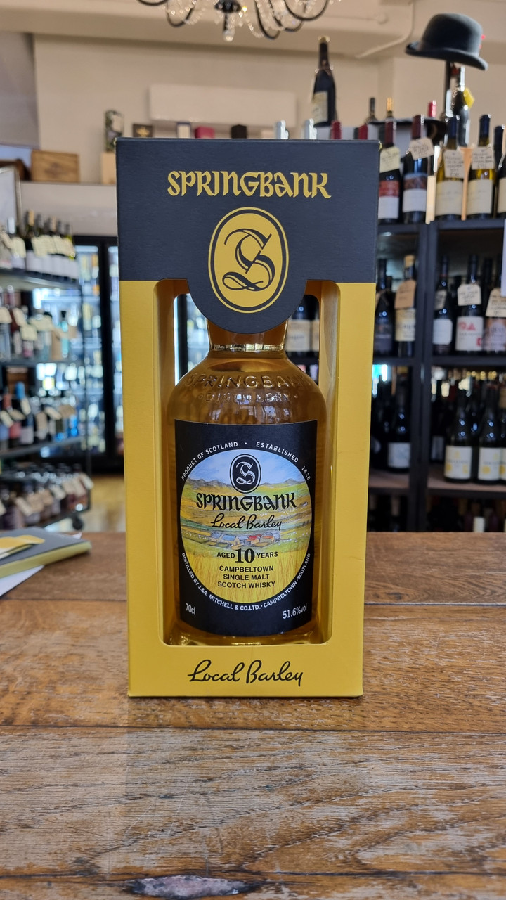 Springbank - Local Barley 10 YO - 2021 Release - Cahns Wines & Spirits