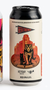 Heyday x Brave Brewing 'Beer Friends' Red IPA  6.9% 440ml