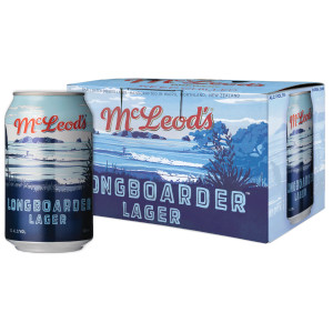 McLeod's Longboarder Lager 330ml
