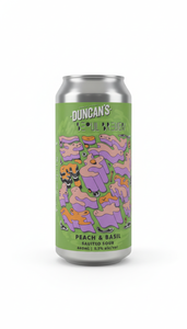 Duncan's Brewing x Seoul Brewery 'Peach & Basil Fruited Sour' 5.1% 440ml