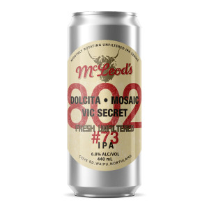 McLeod's -  802 #73 Unfiltered IPA