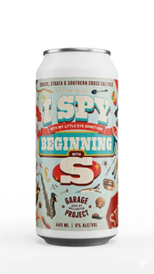 Garage Project - 'I Spy with My Little Eye, Something beginning with S' Cali Dry Hopped Pils 440ml  6%