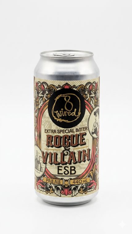 8 Wired 'Rogue and Villain' ESB 5.5% 440ml