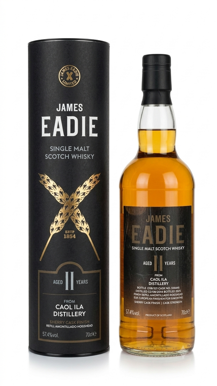 James Eadie - Caol Ila 11yo Sherry Cask Finish 57.4% 700ml