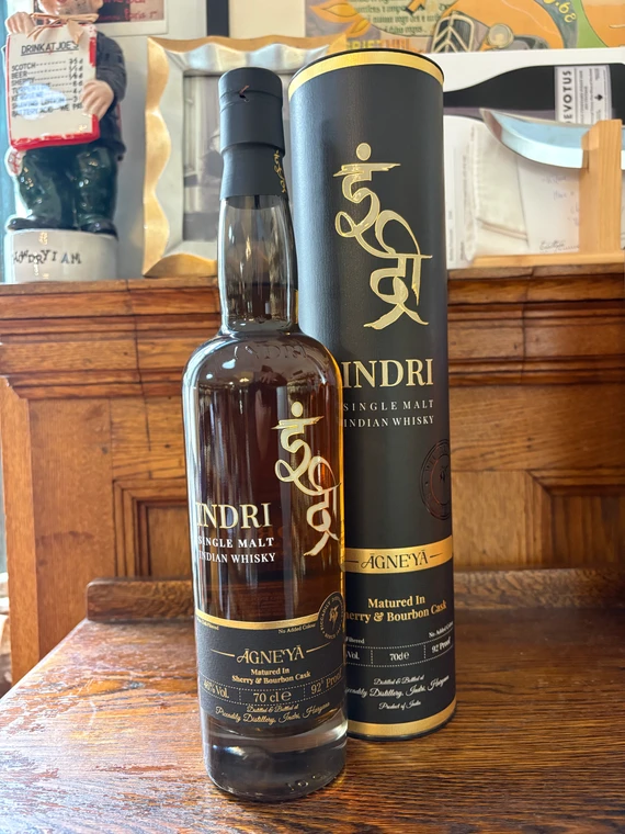 Indri Agneya Indian Single Malt Sherry & Bourbon