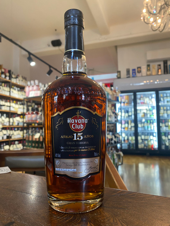 Havana Club 15 Year Old Cuban Rum