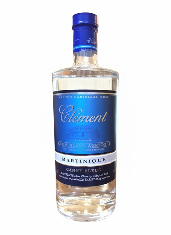 Clement Rhum Agricole Blanc Canne Bleue 50% ABV