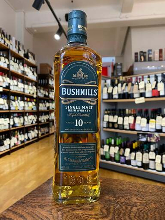 Bushmills - 10 YO Irish Single Malt Whiskey