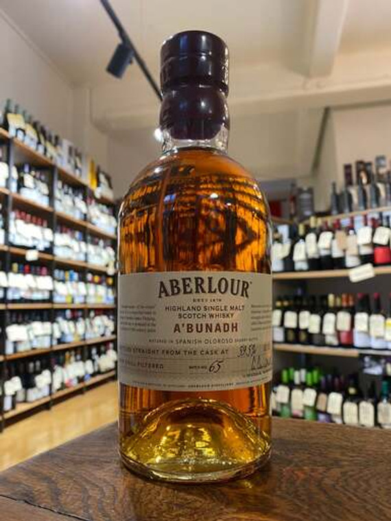 Aberlour - A'bunadh Highland Single Malt Scotch Whisky 61.5% ABV