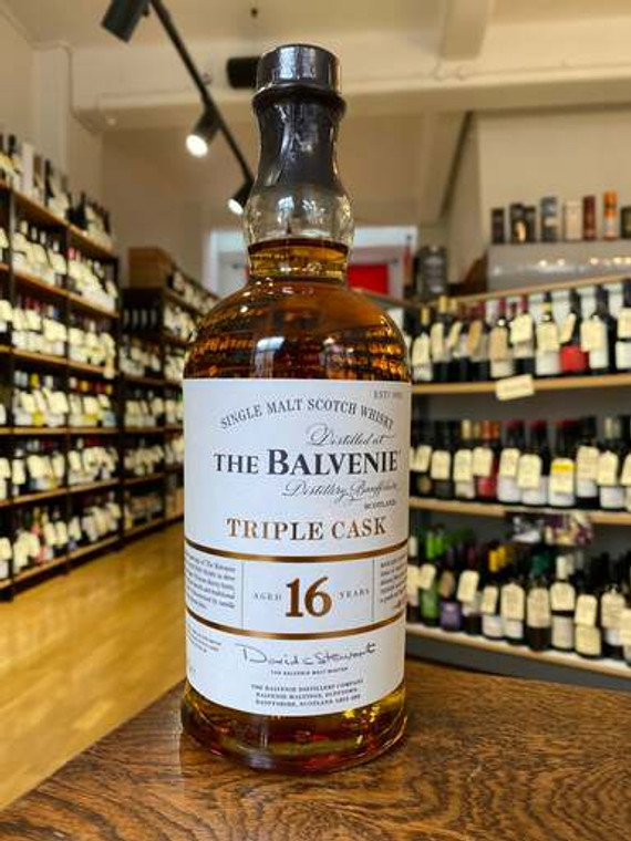 The Balvenie 16 YO Triple Cask 40% Single Malt Scotch Whisky