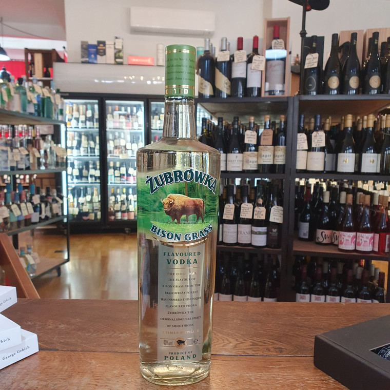 Zubrowka Brestskaya Bison Grass Vodka 700ml