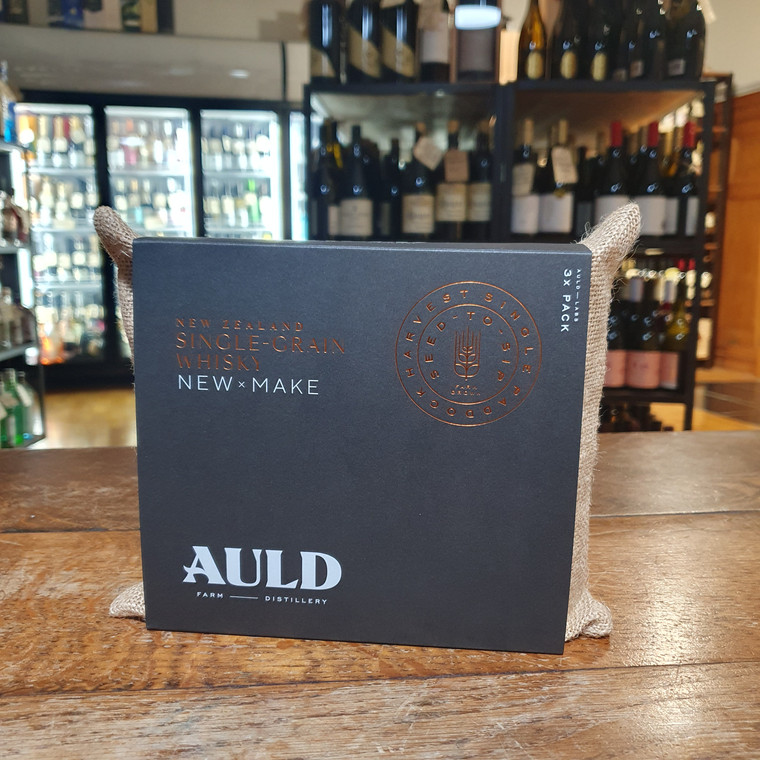 Auld - Single Grain New Makes  Trio - 3 x 200mls