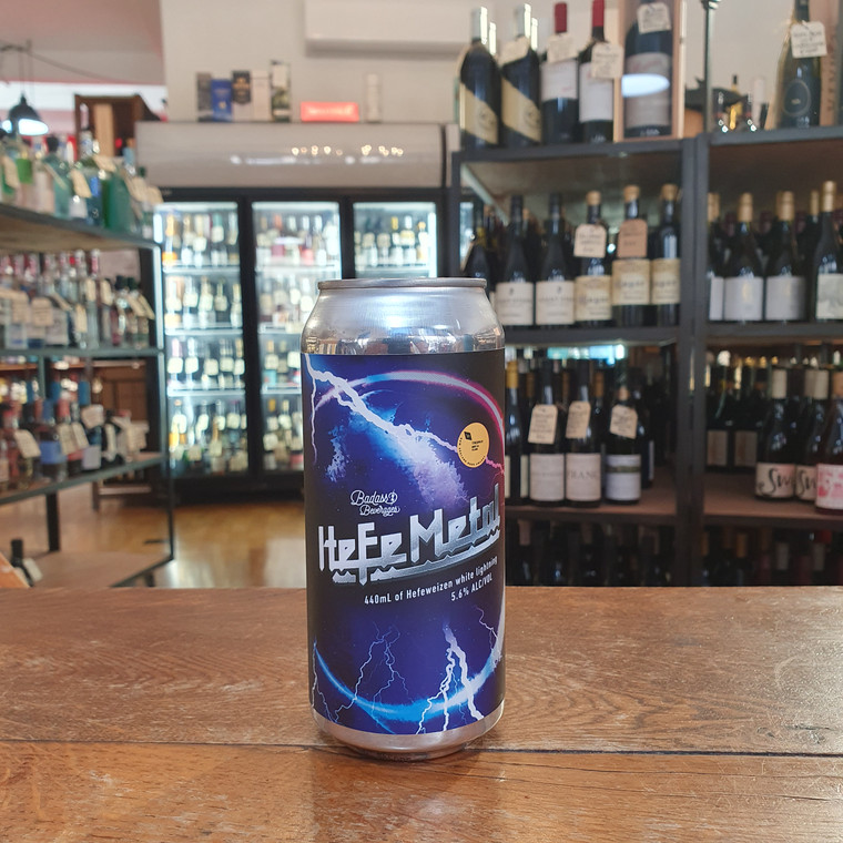 Badass Beverages - 'Hefe Metal' Hefeweizen 5.6% - 440ml