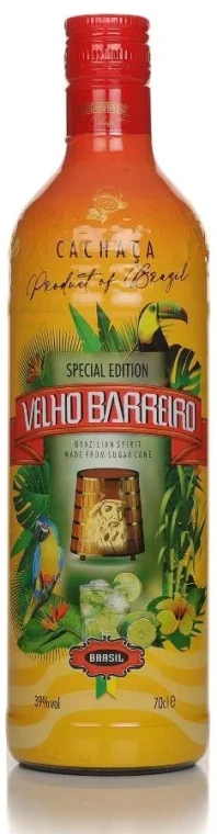Velho Barreiro Cachaca (Barrel Aged) 700ml