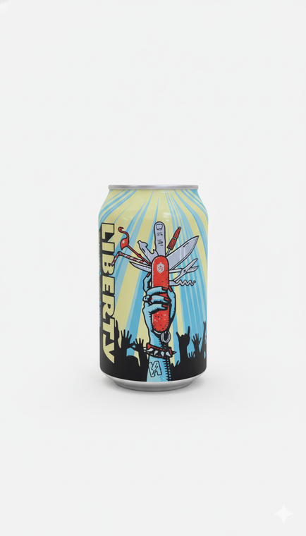 Liberty Knife Party IPA 7.1% 330ml