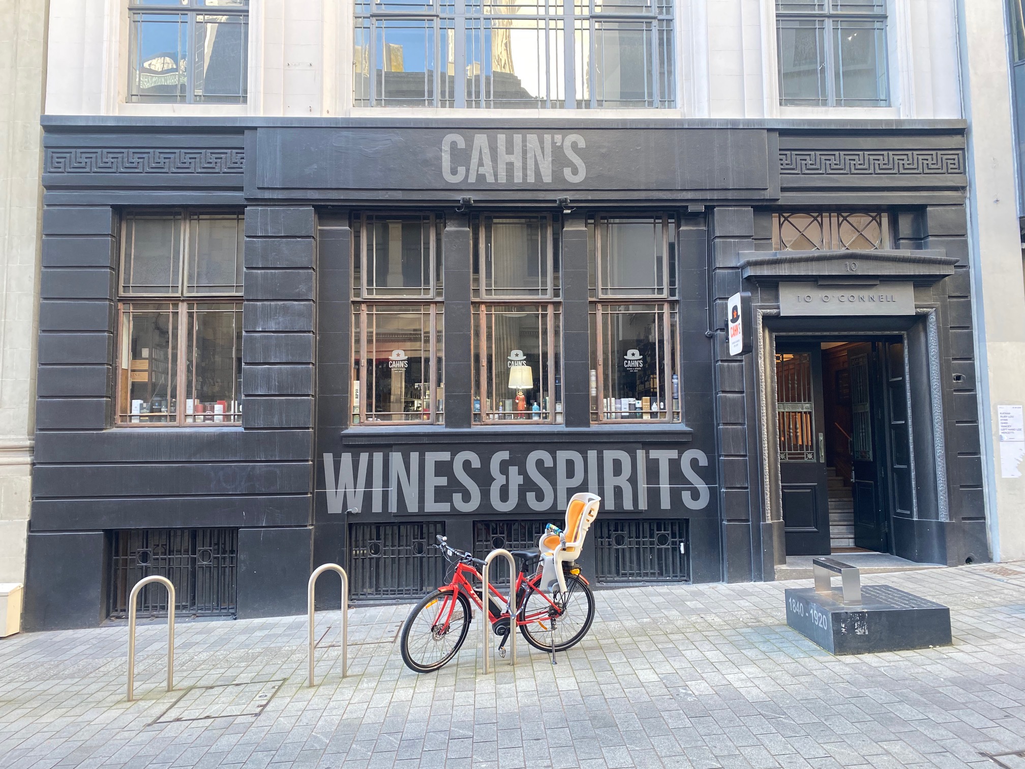 Cahn&#039;s Wines &amp; Spirits 10 OConnell Street Auckland CBD