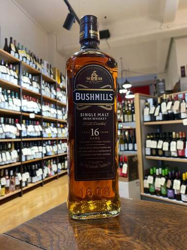 Bushmills - 16 YO Irish Single Malt Whiskey - Cahns Wines & Spirits
