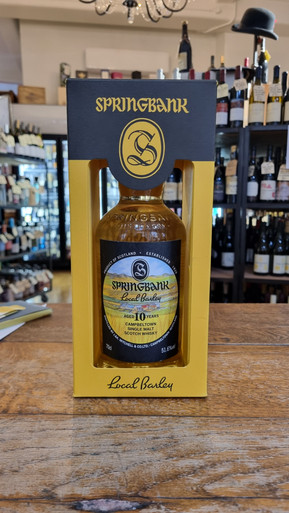 SPRINGBANK Local Barley 10年 700ml 55.2% Springbank Local Barley 10 Year Scotch Whisky 110 Proof 700ml