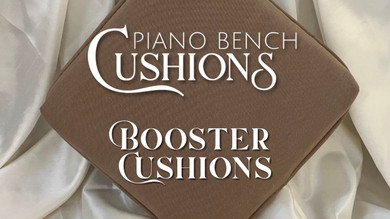 Piano Bench Booster Cushions