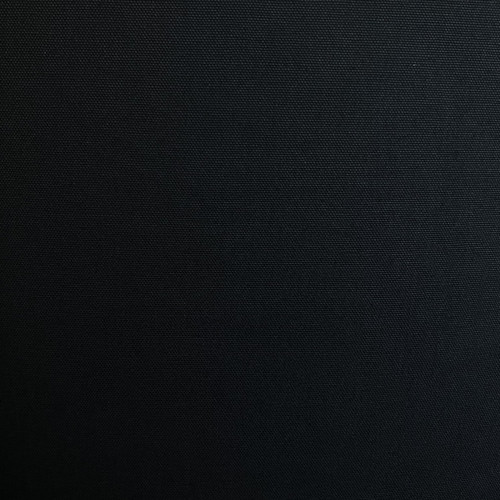 Black Cotton Duck Canvas Custom Piano Bench Cushion
