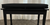 Black Cotton Duck Canvas Piano Bench Cushion