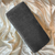 Silver/Gray Plush Upholstery Piano Bench Cushion