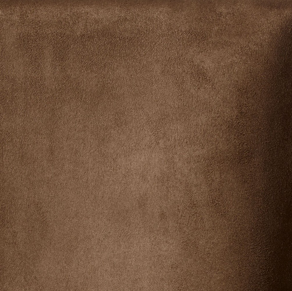 Chocolate Brown Suede Piano Bench Cushion