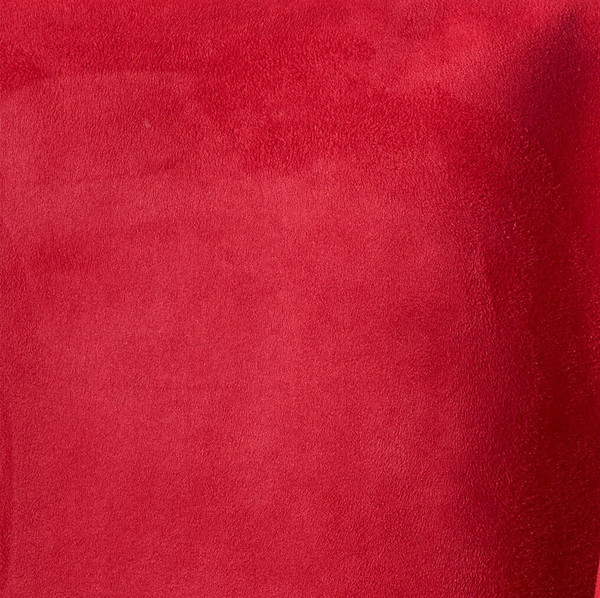 Red Suede Piano Bench Cushion