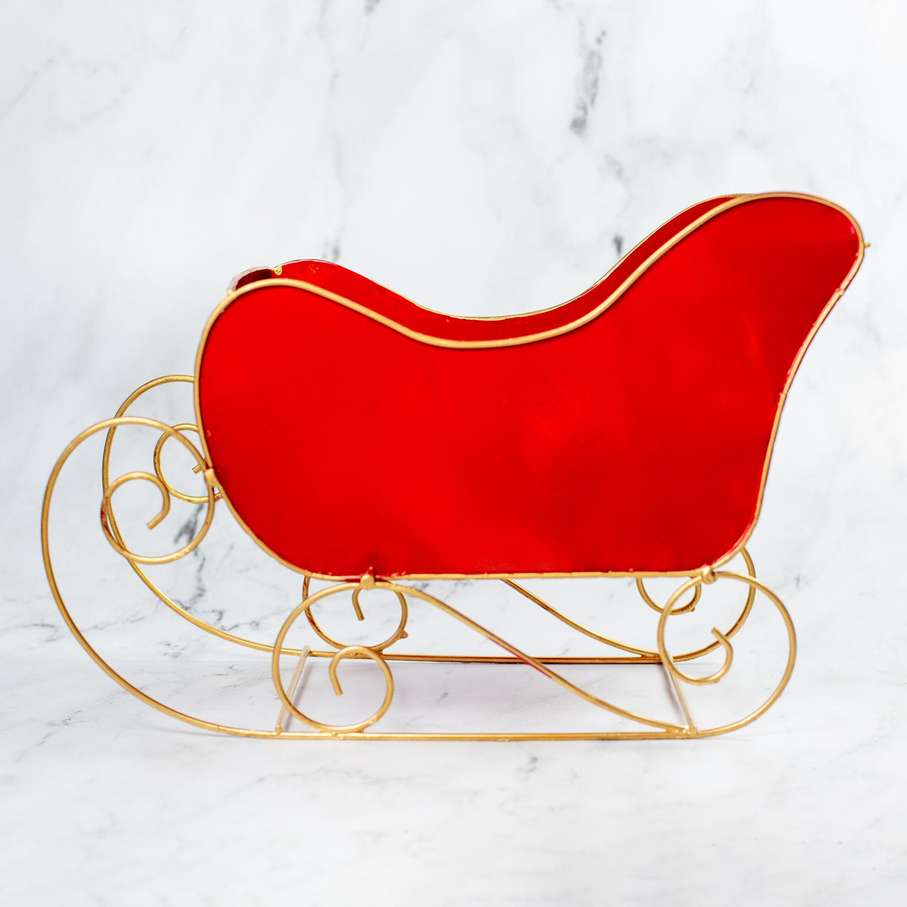 Decorative Santa Sleigh [86682] - Laura Secord