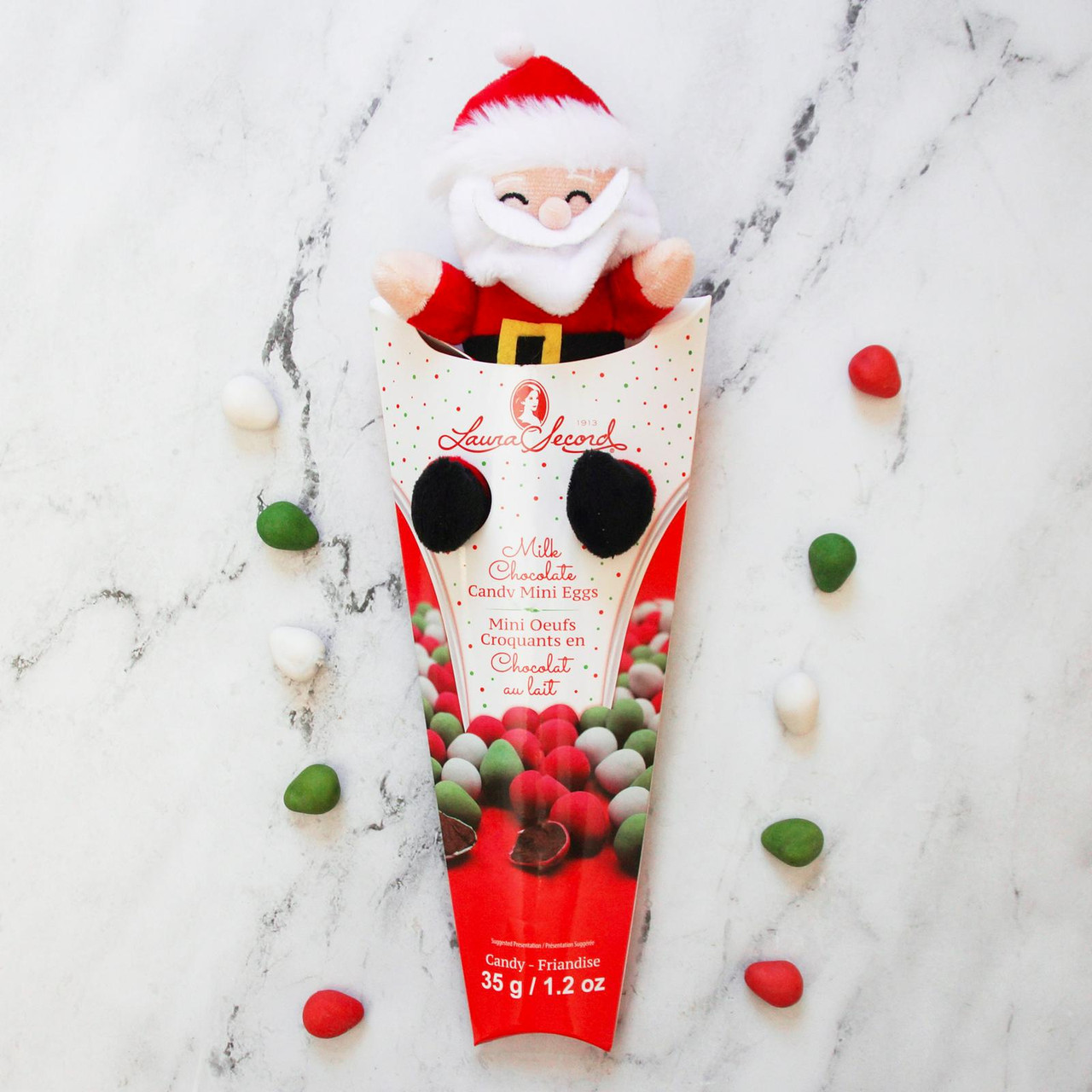 Holiday Plush - Santa [93418] - Laura Secord