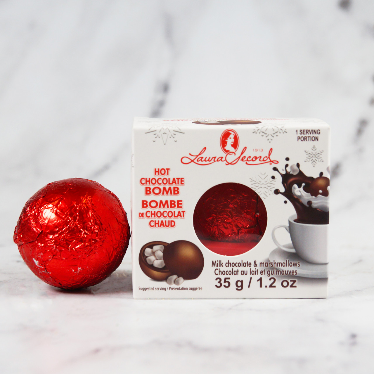 Hot Chocolate Bomb with Marshmallows [86692] - Laura Secord