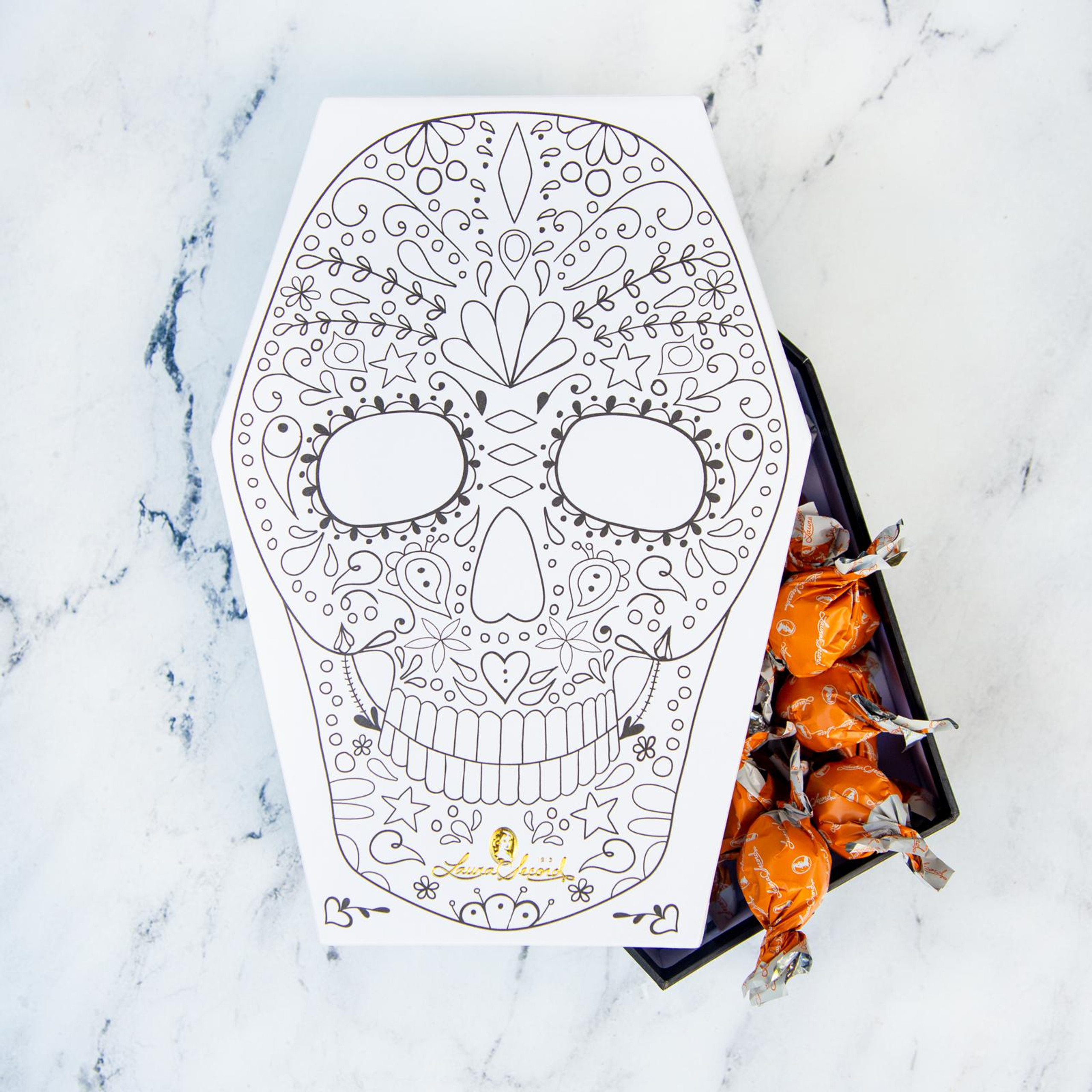 Halloween Signature Box - Maple 288 g - Skull [93238S]