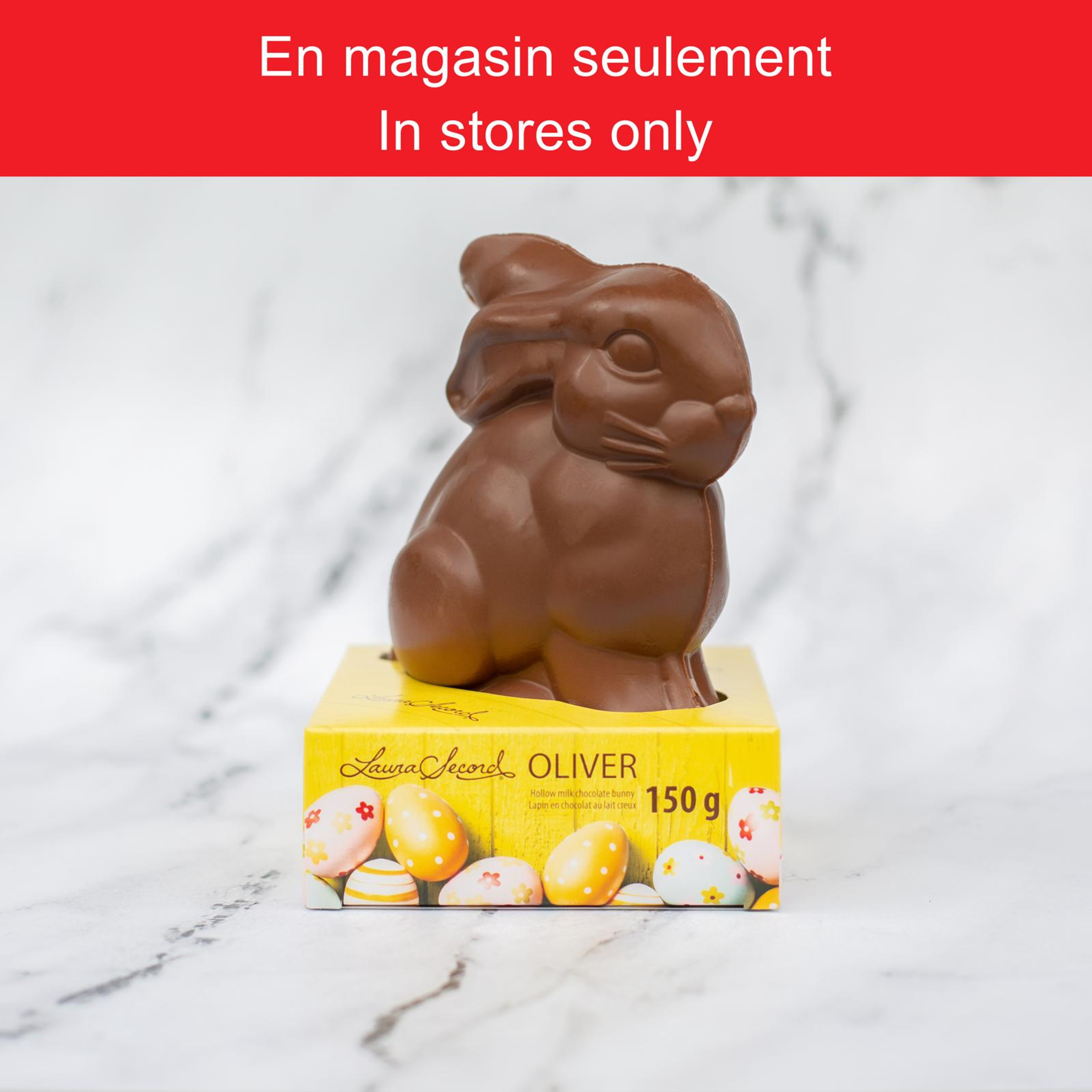 Oliver - Milk Chocolate Hollow Bunny 150 g [86797]