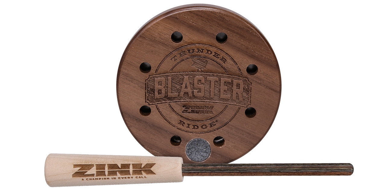 Thunder Ridge Blaster Pot | Premium Pot Turkey Call | Zink