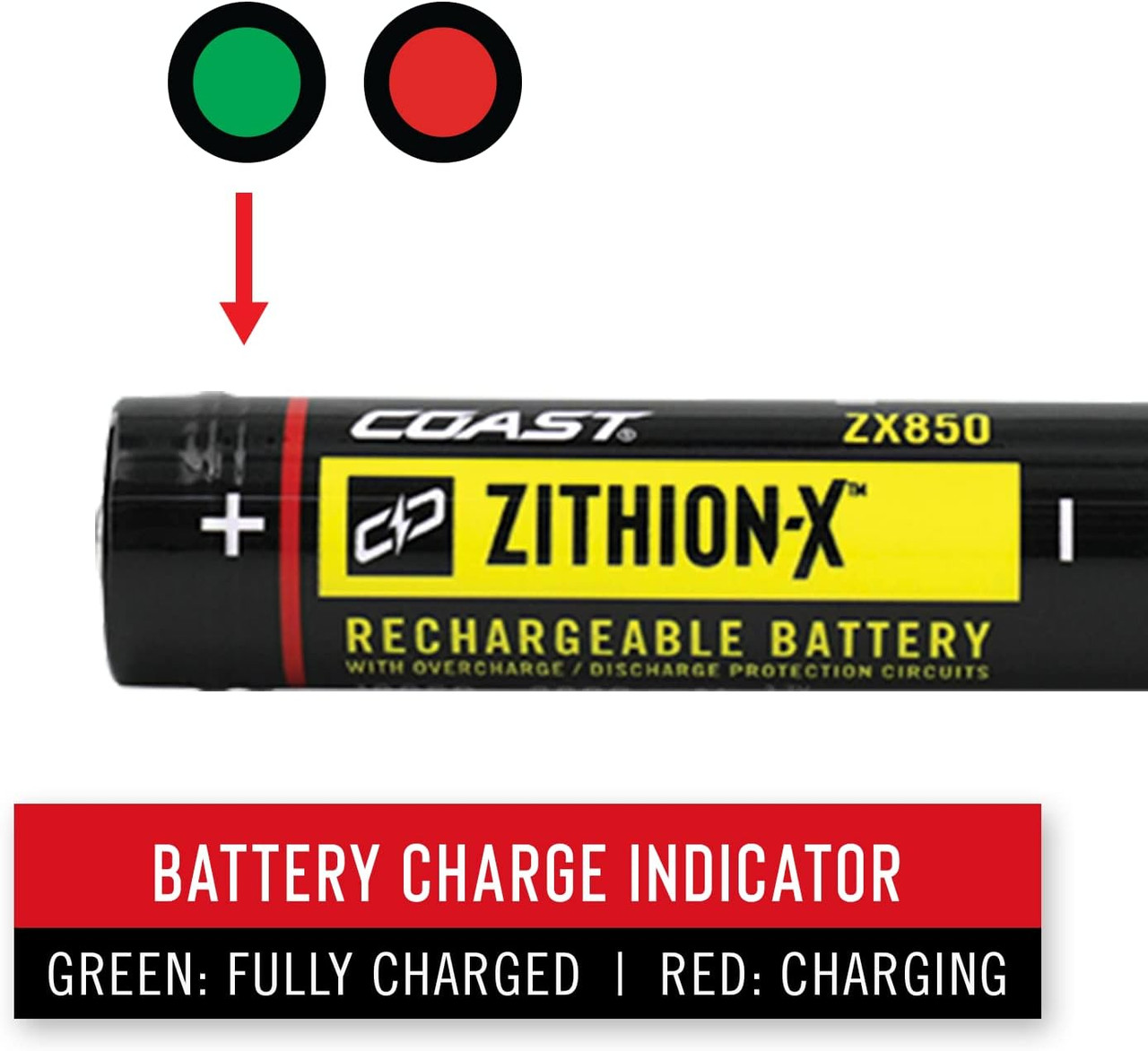 暑さ対策・冷却グッズ AC300 Li-ion Battery 17V ZX953 Rechargeable Battery | COAST: Innovative LED Flashlights and