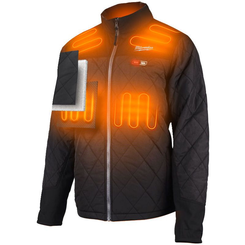 Milwaukee M12 Heated Hybrid Quilted Jacket Size S Naked Tool