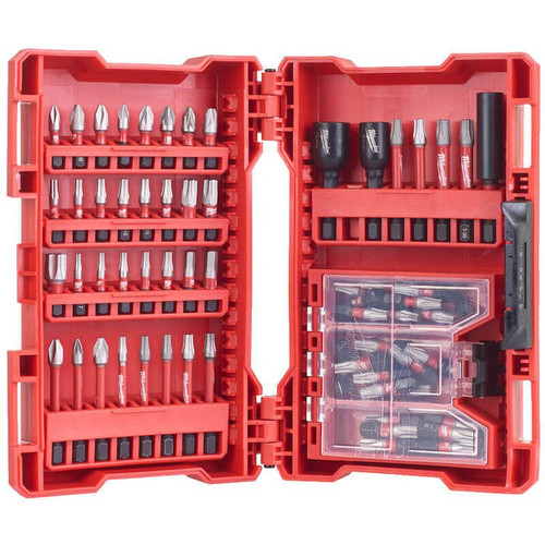 Milwaukee SHOCKWAVE 75pc Screwdriver Drill Bit Set - 4932471588