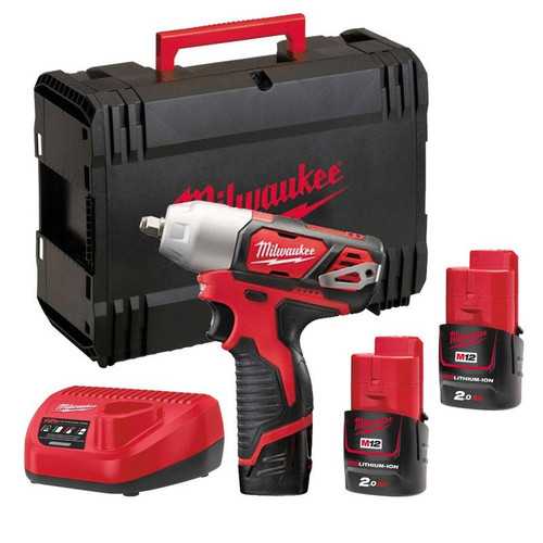 Milwaukee M12 Sub Compact Impact Wrench 1/2in Reception Kit