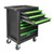 JBM Tools 7 Drawer Tool Trolley w/ Tools in Green & Black