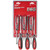 Milwaukee 4932471806 Tri-Lobe Screwdriver Set 6pcs Pozi & Slotted