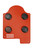 Magnetic Base For Milwaukee M12/M18 Rapid Charger Red