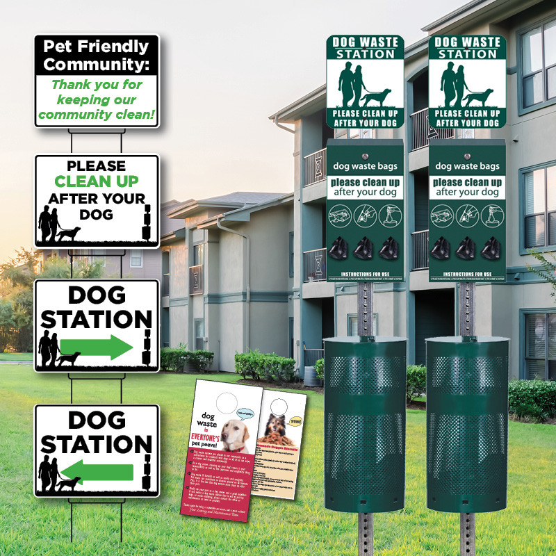 Dog Success Kit 2 Stations With Doorhangers 4 Signs Welcome Home America