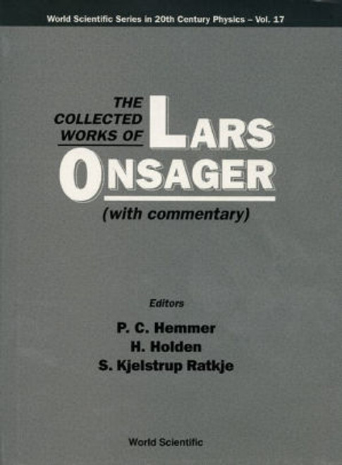 (eBook PDF) Collected Works Of Lars Onsager, The (With Commentary)