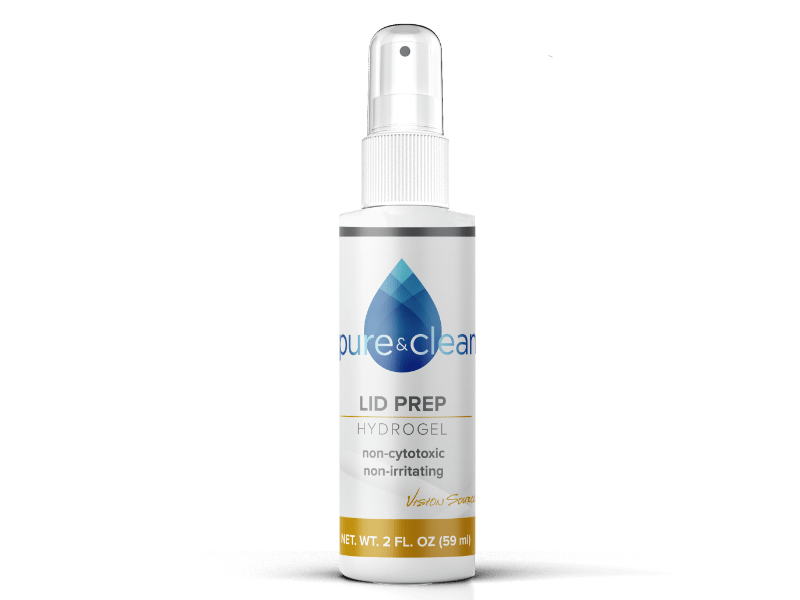 Lid Prep Hydrogel 2 oz. Spray [Box of 24 spray bottles]