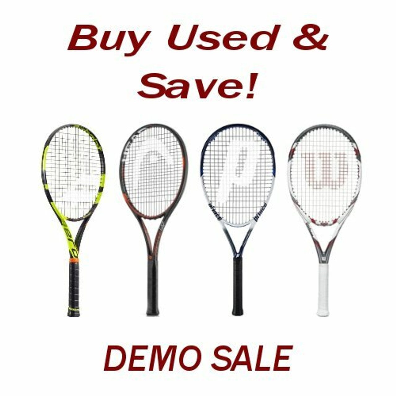 Used Demo Tennis Racquets