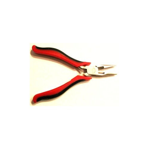 XURON 485S Long Nose Pliers With Serrated Jaws - USA Made Craft & Jewelry Tool