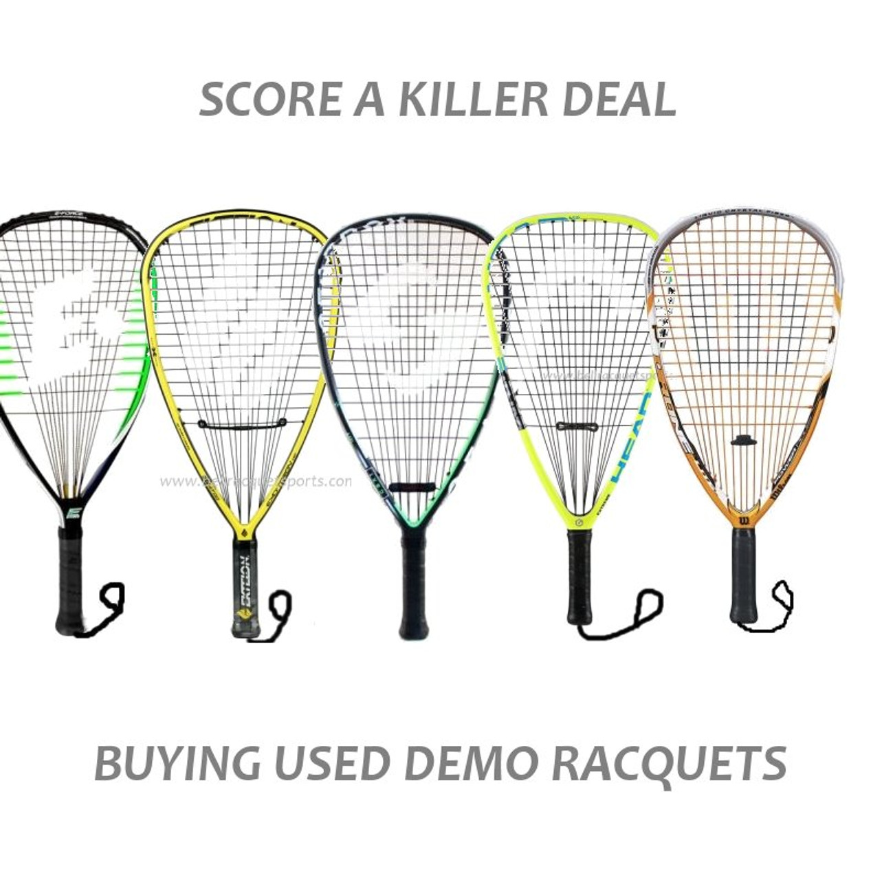 Racquetball Racquet Demos For Sale