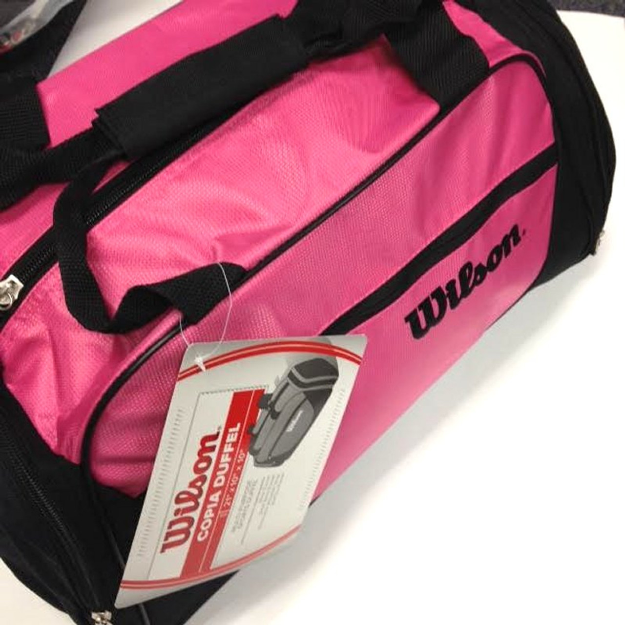 Wilson Pink Duffel Bag for travel or sports NOW ON CLEARANCE