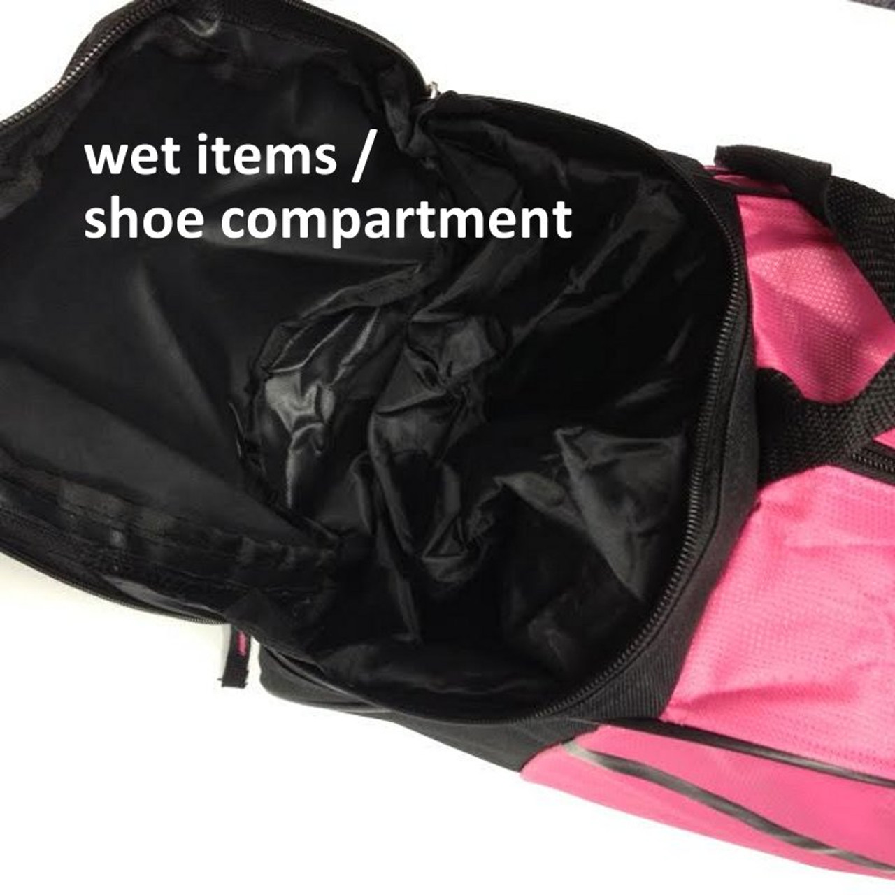 Wilson Pink Duffel Bag for travel or sports NOW ON CLEARANCE